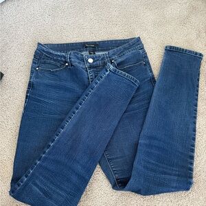 White House Black Market Deep Blue Skinny Jeans